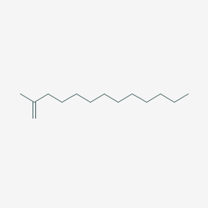 molecular formula C14H28 B097902 2-Methyl-1-tridecene CAS No. 18094-01-4