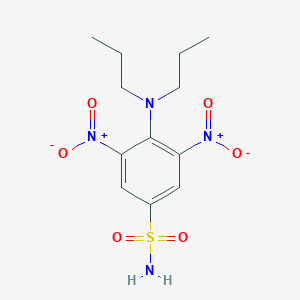 molecular formula C12H18N4O6S B097938 水稻除草剂 CAS No. 19044-88-3