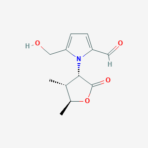 molecular formula C12H15NO4 B009795 Funebral CAS No. 105708-56-3