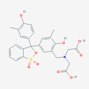 molecular formula C26H25NO9S B097966 半二甲酚橙 CAS No. 19329-67-0