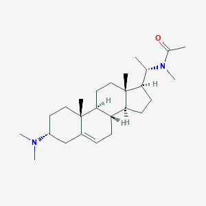 molecular formula C26H44N2O B097980 Saracocine CAS No. 15437-93-1
