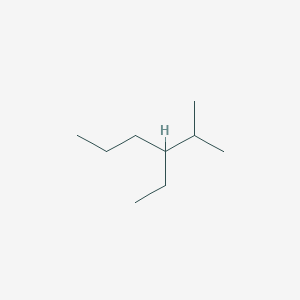 molecular formula C9H20 B097986 3-Ethyl-2-methylhexane CAS No. 16789-46-1