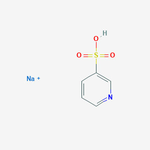 molecular formula C5H5NNaO3S+ B097991 吡啶-3-磺酸钠 CAS No. 15521-77-4