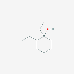 molecular formula C10H20O B097992 1,2-二乙基环己醇 CAS No. 19398-73-3