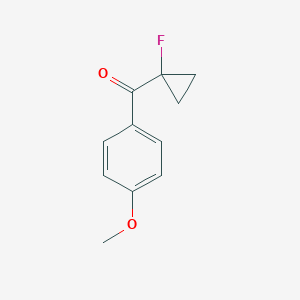 B009803 (1-Fluorocyclopropyl)(4-methoxyphenyl)methanone CAS No. 103543-85-7