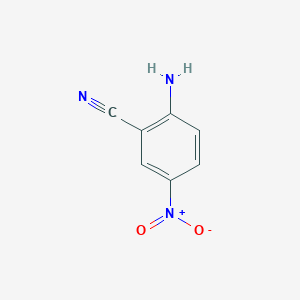 molecular formula C7H5N3O2 B098050 2-氨基-5-硝基苯甲腈 CAS No. 17420-30-3
