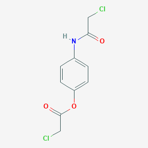 molecular formula C10H9Cl2NO3 B098083 对氯乙酰氧基-2-氯乙酰苯胺 CAS No. 17641-10-0