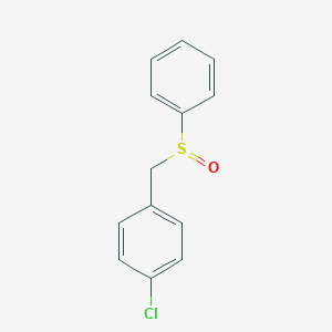 molecular formula C13H11ClOS B098091 1-(Benzenesulfinylmethyl)-4-chlorobenzene CAS No. 17530-80-2