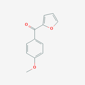 molecular formula C12H10O3 B098097 2-[(4-甲氧基苯基)羰基]呋喃 CAS No. 15970-74-8