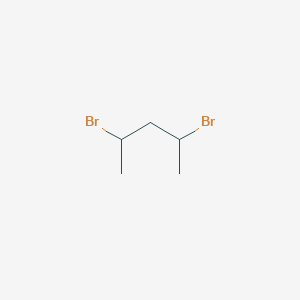 molecular formula C5H10Br2 B098100 2,4-二溴戊烷 CAS No. 19398-53-9