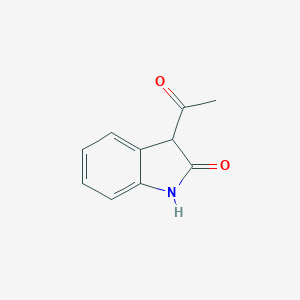 molecular formula C10H9NO2 B098130 3-Acetyl-1,3-dihydro-2H-indol-2-one CAS No. 17266-70-5