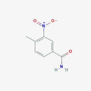 molecular formula C8H8N2O3 B098135 4-Methyl-3-nitrobenzamide CAS No. 19013-11-7