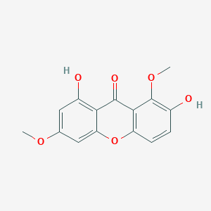 molecular formula C15H12O6 B098140 Gentiacaulein CAS No. 15402-27-4