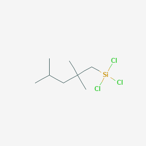molecular formula C8H17Cl3Si B098146 Trichloro(2,2,4-trimethylpentyl)silane CAS No. 18225-09-7