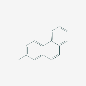 molecular formula C16H14 B098172 2,4-Dimethylphenanthrene CAS No. 15254-64-5