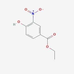 molecular formula C9H9NO5 B098181 4-羟基-3-硝基苯甲酸乙酯 CAS No. 19013-10-6