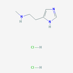 molecular formula C6H13Cl2N3 B098204 Nalpha-Methylhistamine dihydrochloride CAS No. 16503-22-3