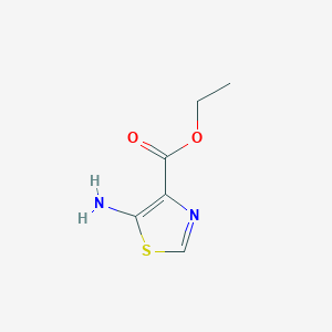 molecular formula C6H8N2O2S B098206 5-氨基噻唑-4-羧酸乙酯 CAS No. 18903-18-9