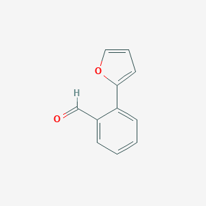 molecular formula C11H8O2 B098230 2-(Furan-2-yl)benzaldehyde CAS No. 16191-32-5
