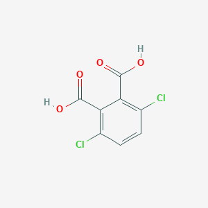molecular formula C8H4Cl2O4 B098235 3,6-二氯邻苯二甲酸 CAS No. 16110-99-9