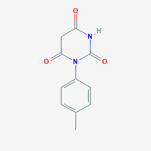 molecular formula C11H10N2O3 B098250 1-p-Tolyl-pyrimidine-2,4,6-trione CAS No. 16348-04-2