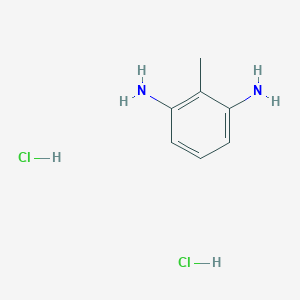molecular formula C7H12Cl2N2 B098290 2,6-Toluenediamine dihydrochloride CAS No. 15481-70-6