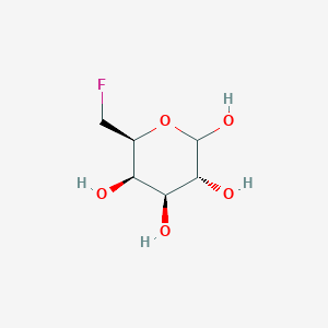 molecular formula C6H11FO5 B098291 6-Fluoro-6-deoxy-D-galactopyranose CAS No. 18961-68-7