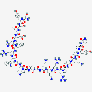 molecular formula C142H222N42O31 B098344 去亮氨酸肽 CAS No. 17692-62-5