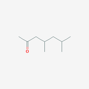 molecular formula C9H18O B098354 4,6-Dimethylheptan-2-one CAS No. 19549-80-5