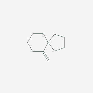 molecular formula C11H18 B098373 6-Methylenespiro[4.5]decane CAS No. 19144-01-5