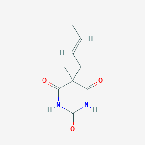 Barbituric acid, 5-ethyl-5-(1-methyl-2-butenyl)-