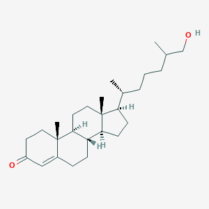 molecular formula C27H44O2 B098386 26-Hydroxycholest-4-en-3-one CAS No. 19257-21-7