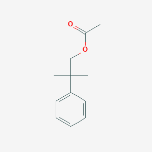molecular formula C12H16O2 B098411 Neophyl acetate CAS No. 18755-52-7