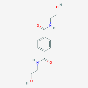 molecular formula C12H16N2O4 B098441 1-N,4-N-bis(2-hydroxyethyl)benzene-1,4-dicarboxamide CAS No. 18928-62-6