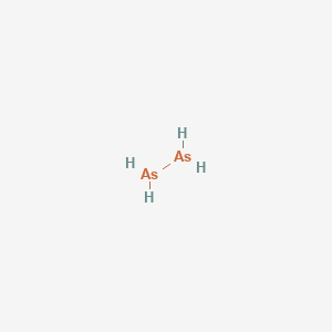 molecular formula As2H4 B098450 Diarsane CAS No. 15942-63-9