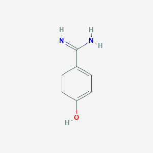 molecular formula C7H8N2O B098453 4-Hydroxy-benzamidine CAS No. 15535-98-5