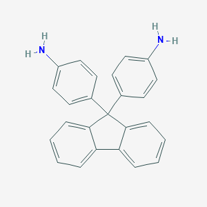 molecular formula C25H20N2 B098456 4,4'-(9-Fluorenylidene)dianiline CAS No. 15499-84-0