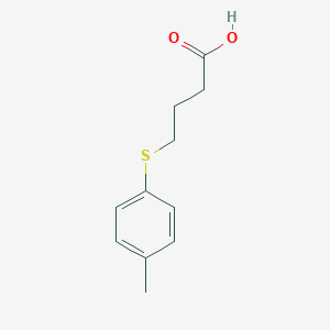 molecular formula C11H14O2S B098469 Butanoic acid, 4-[(4-methylphenyl)thio]- CAS No. 18850-48-1