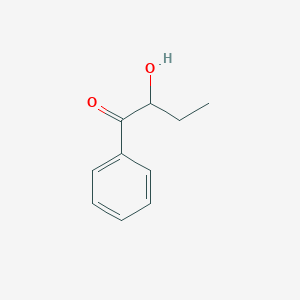 molecular formula C10H12O2 B098497 2-Hydroxy-1-phenylbutan-1-one CAS No. 16183-46-3