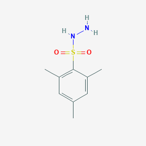 molecular formula C9H14N2O2S B098524 2,4,6-三甲基苯磺酰肼 CAS No. 16182-15-3