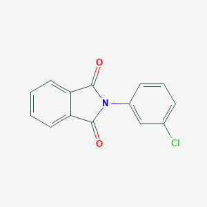 molecular formula C14H8ClNO2 B098546 2-(3-Chlorophenyl)isoindoline-1,3-dione CAS No. 16082-71-6
