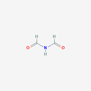 molecular formula C2H3NO2 B098552 N-甲酰甲酰胺 CAS No. 18197-22-3