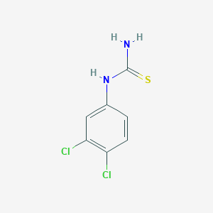 molecular formula C7H6Cl2N2S B098561 1-(3,4-二氯苯基)-2-硫脲 CAS No. 19250-09-0