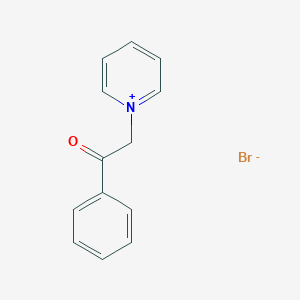 molecular formula C13H12BrNO B098574 1-苯乙酰吡啶溴化物 CAS No. 16883-69-5