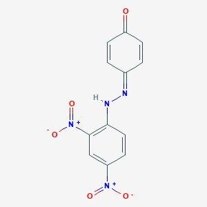 molecular formula C12H8N4O5 B098584 4-(2,4-Dinitrophénylazo)phénol CAS No. 16081-15-5