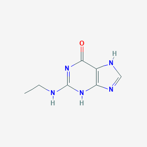 molecular formula C7H9N5O B098628 N(2)-乙基鸟嘌呤 CAS No. 19545-00-7