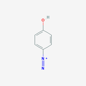 molecular formula C6H5N2O+ B098636 4-羟基苯重氮 CAS No. 19089-85-1
