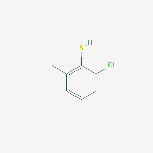 molecular formula C7H7ClS B098659 2-氯-6-甲硫酚 CAS No. 18858-05-4