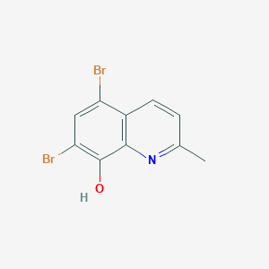 molecular formula C10H7Br2NO B098669 溴喹那多 CAS No. 15599-52-7