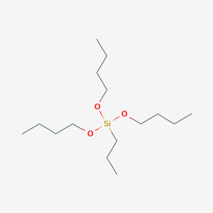 molecular formula C15H34O3Si B098672 Tributoxypropylsilane CAS No. 17906-22-8